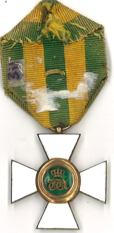 Nederlands/Luxemburgse onderscheiding, Ridder in de Orde van de Eikenkroon, toegekend aan Pierre Cuypers