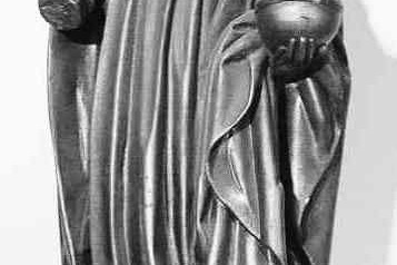Gipsafgietsel van een beeld van Keizer Lodewijk de Beier (1282 – 1347)