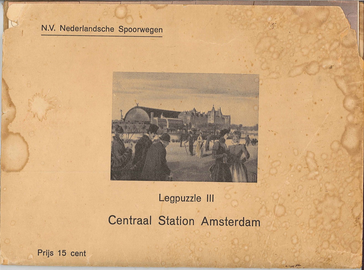 Legpuzzel Centraal Station te Amsterdam