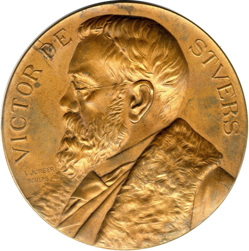 Jubileumpenning Victor de Stuers 1875-1900
