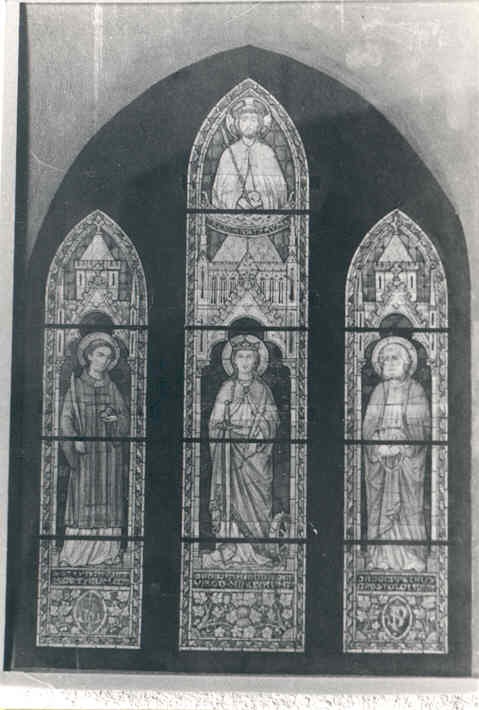 Ontwerptekening vensters kooromgang R.K.Kerk te Oisterwijk