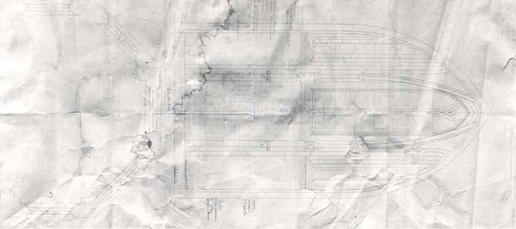 Ontwerptekening altaar R.K.Kerk te Haarle, Overijssel