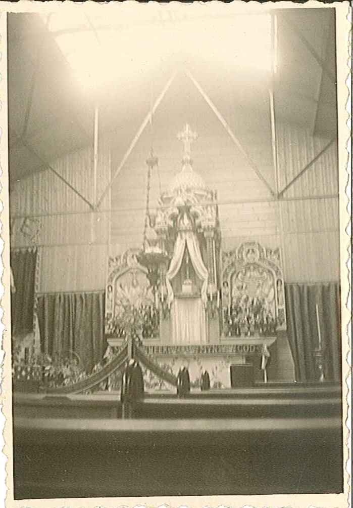 Foto van een altaar in de Gummaruskerk in Steenbergen.