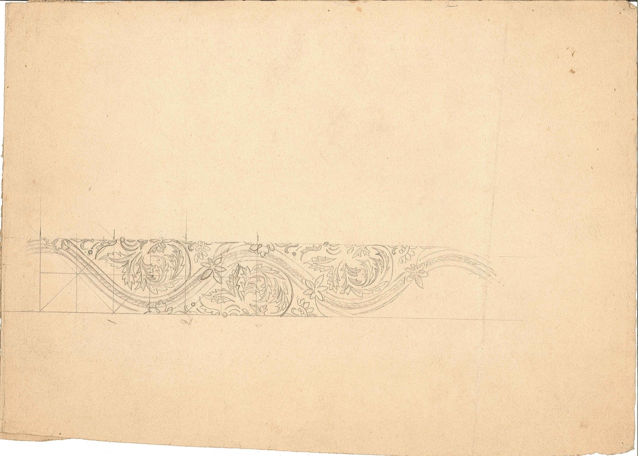 Ontwerp voor diverse ornamenten met florale motieven