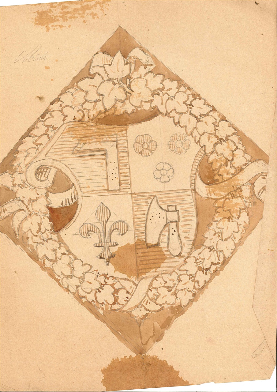 Ontwerp voor een heraldisch symbool (wapen)